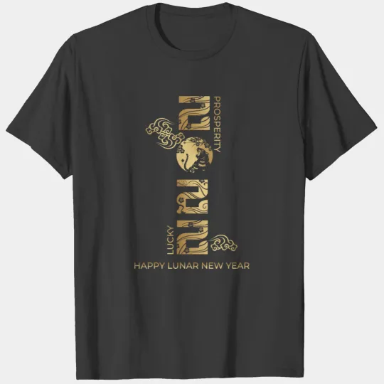 happy lunar new year 2022 T-shirt