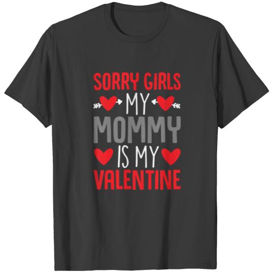 Valentines day toddler boys shirt Mommy is my T-shirt