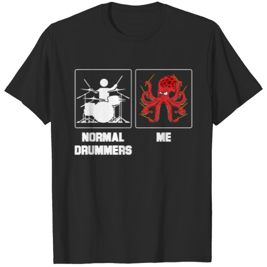Discover Drums Octopus Drummer T-shirt