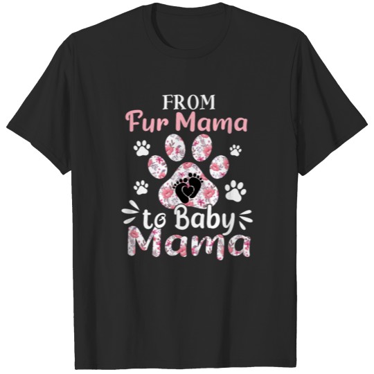 Discover From Fur Mama To Baby Mama Grandma Mom Shirt, Dog T-shirt