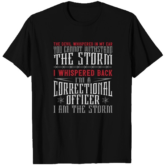 Correctional Officer Patriotic T-shirt
