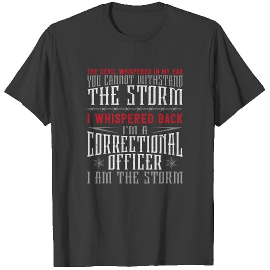 Correctional Officer Patriotic T-shirt