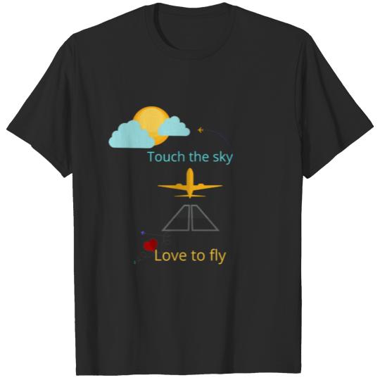 Discover Love to fly T-shirt