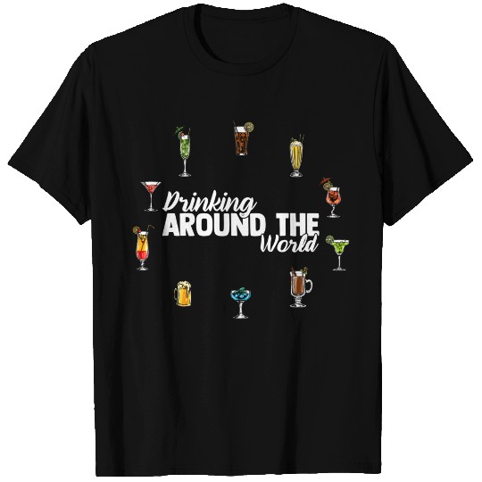 Drinking Around The World T-shirt