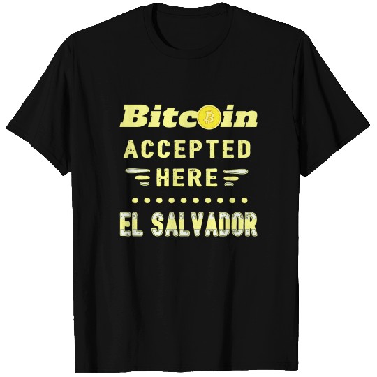 Bitcoin Crypto El Salvador Trader T-shirt