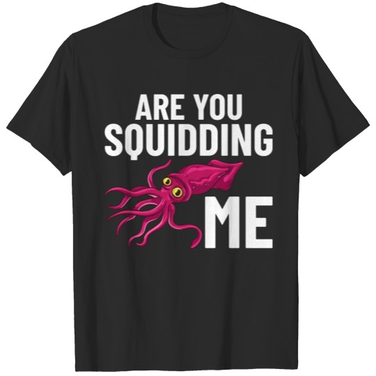 Discover Squid Fish Octopus Kraken Marine Biology T-shirt