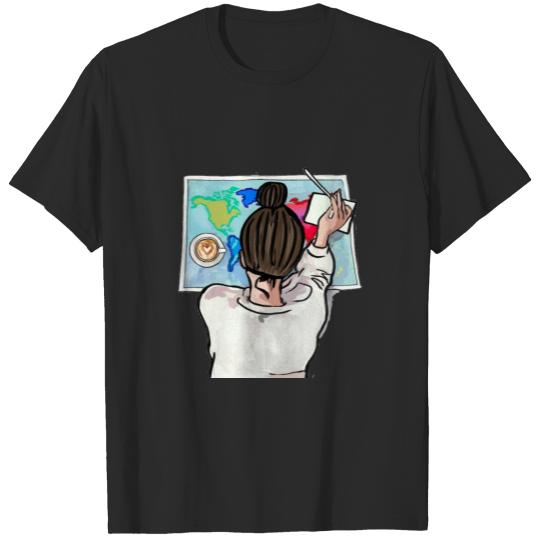 Discover Dreams of Travel T-shirt