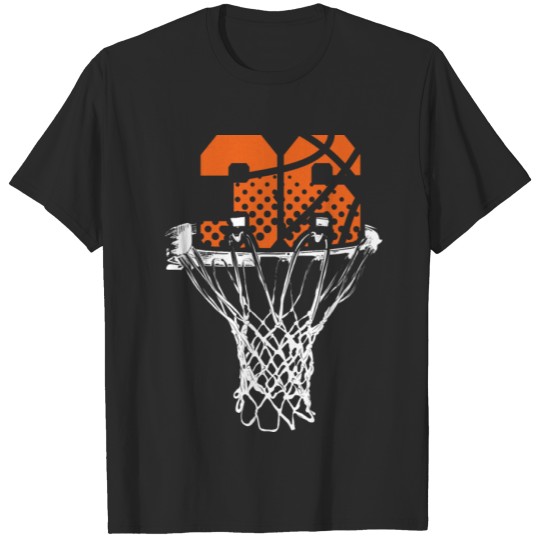 Discover 36th Adults Birthday Basketball T-shirt