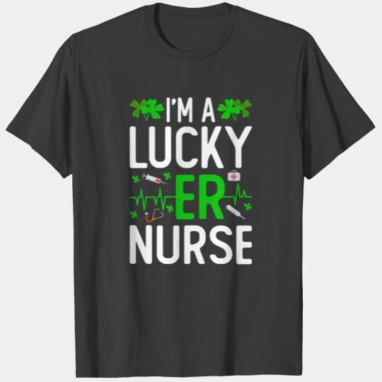 Lucky er nurse - Irish St Patricks Day T-shirt
