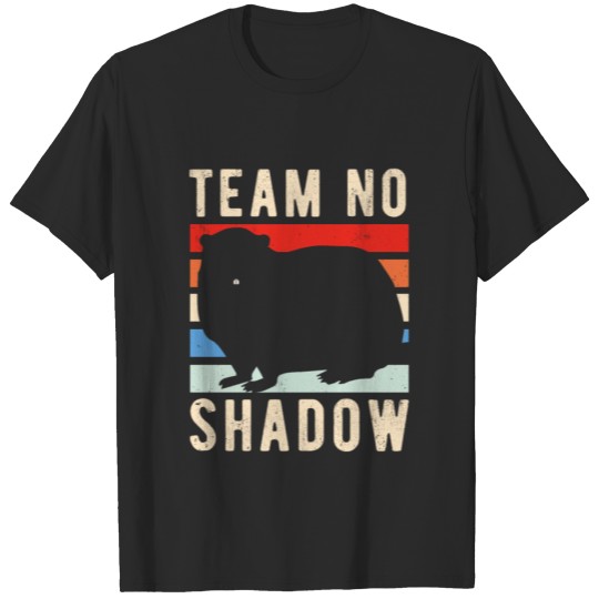 Discover Meteorology Funny Team No Shadow Groundhog 2022 T-shirt