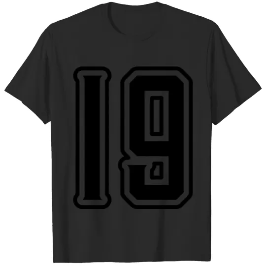 Discover 19 Number symbol T-shirt