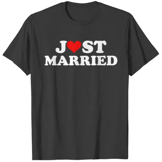 JUST MARRIED COUPLE T-shirt