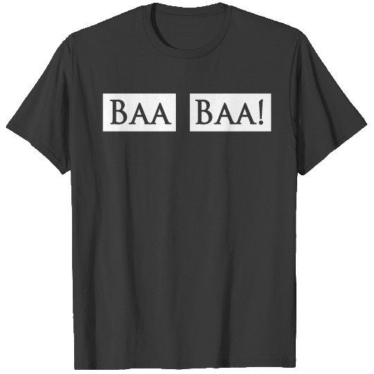 Baa Baa Black Sheep T-shirt