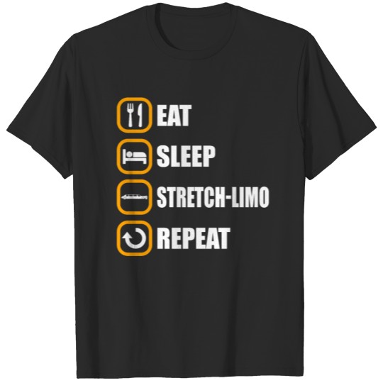 Discover Estiramentolimo Eat Sleep Repeat T-shirt