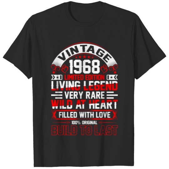 Discover Vintage 1968 Limited Edition Tshirt T-shirt