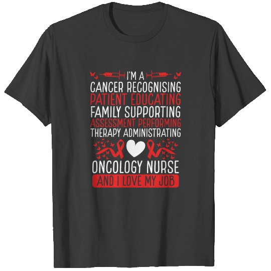 Oncology Nurse Oncology Nursing Accessoires T-shirt