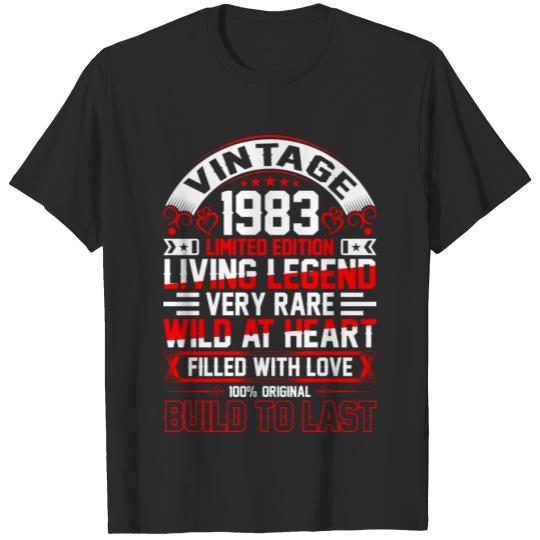 Discover Vintage 1983 Limited Edition Tshirt T-shirt