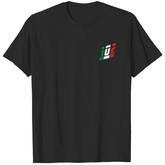 102 Italian National Flag Team Tees T-shirt