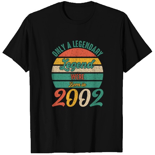 2002 Birthday Year Anniversary 20th Birthday T-shirt