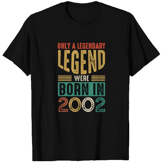 2002 Birthday Year Anniversary 20th Birthday T-shirt
