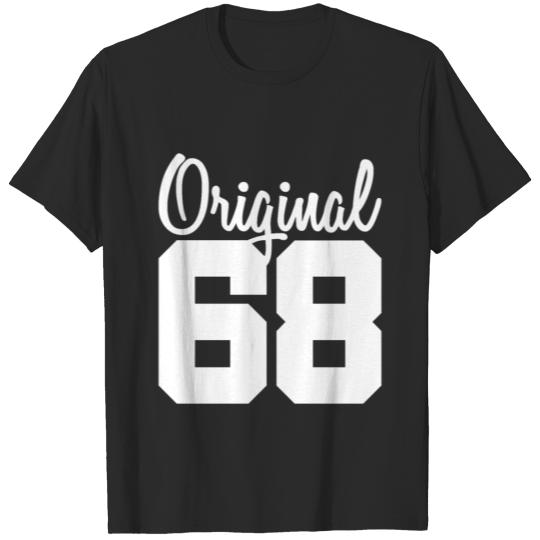 Discover 54th Birthday Women Men Original Vintage 1968 T-shirt