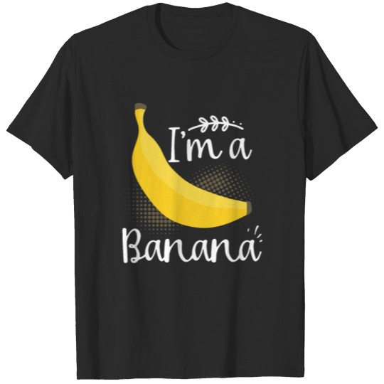 Discover I Am A Banana Funny Banana Lover Banana Costume T-shirt