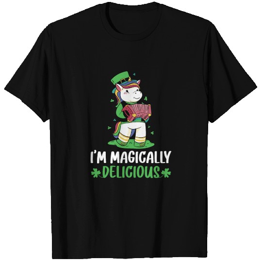 St. Patrick's Day: Unicorn Magically Delicious T-shirt