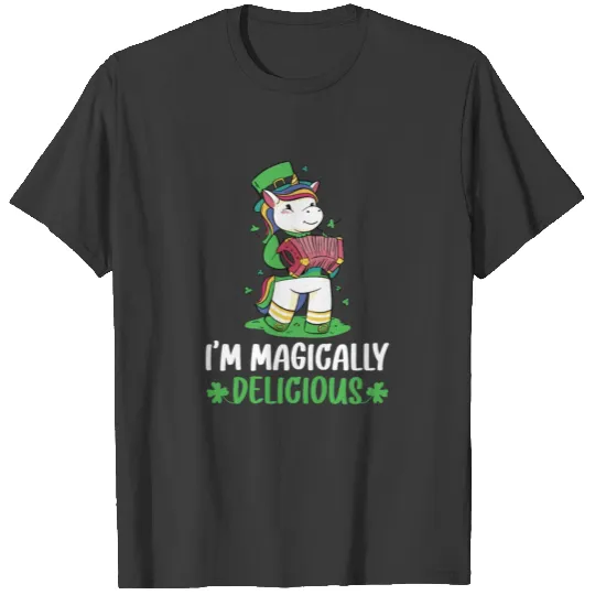 St. Patrick's Day: Unicorn Magically Delicious T-shirt