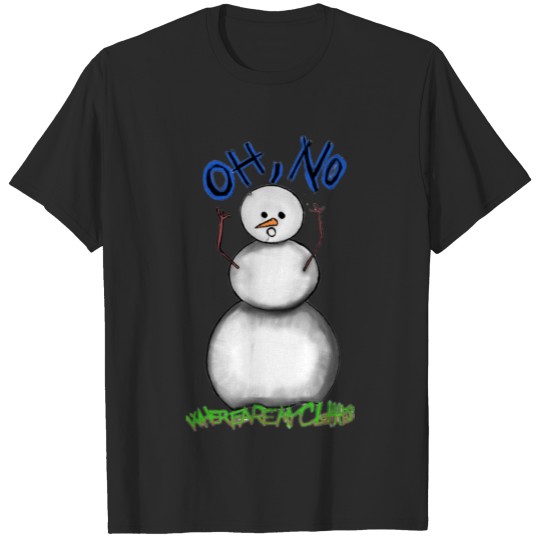 Discover Snowman joke shirt T-shirt