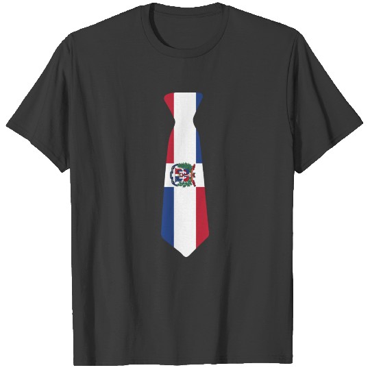 Dominican Republic Tie Krawatte Cravate Schlips T-shirt
