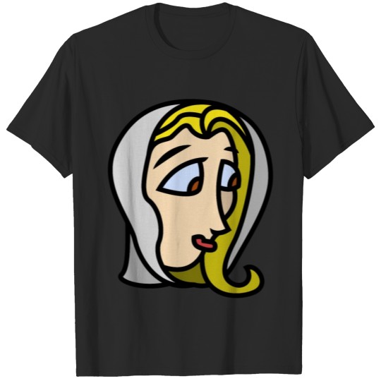 Discover girl in a hood cartoon T-shirt