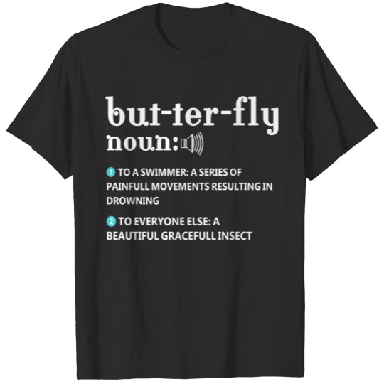 Discover but-ter-fly, Funny Meaning of Butterfly T-shirt