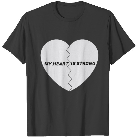 Discover Pretending to have a strong heart T-shirt