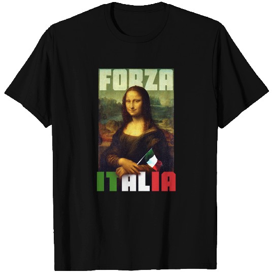 Mona Lisa Italian fan T-shirt