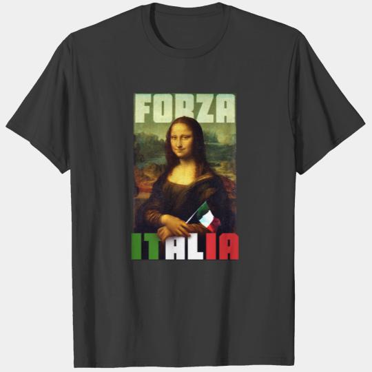 Mona Lisa Italian fan T-shirt