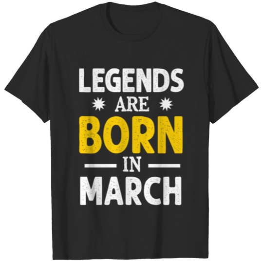 Discover né en mars T-shirt