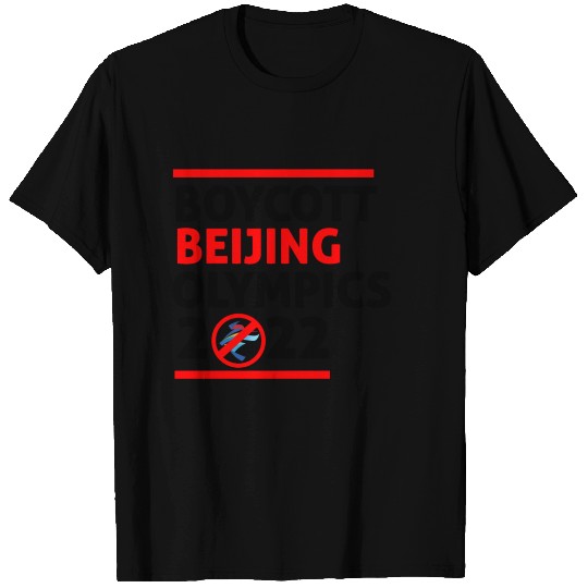Boycott Beijing Olympics 2022 T-shirt