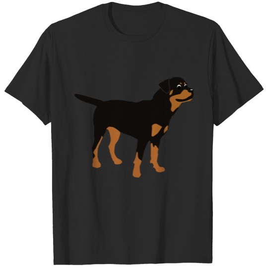 Discover Leto Cartoon Rottweiler T-shirt