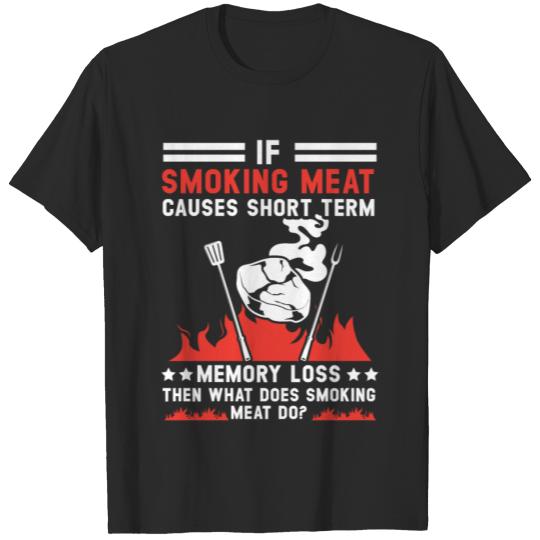 Discover Barbecue Lover BBQ Lover Grill Master Smoke Meat T-shirt