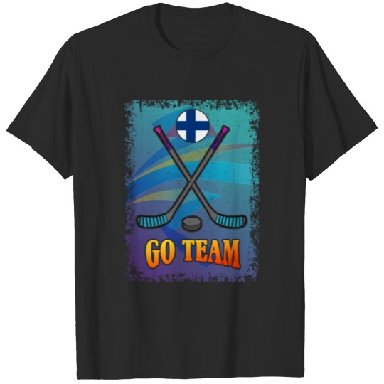 Discover Beijing 2022 Finland Hockey Team T-shirt