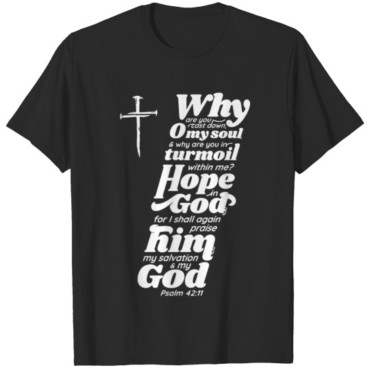 Psalm 42 Christian Bible Verse Religious Tee - T-shirt