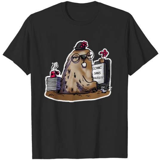 Discover Office Groundhog T-shirt