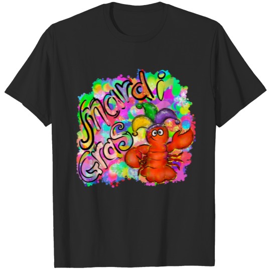 Discover Mardi GrasCarnival funny Crawfish T-shirt