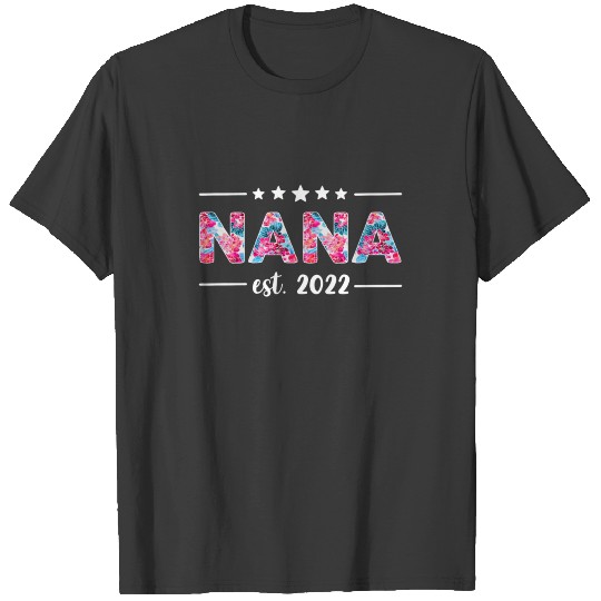 Nana Est 2022, floral Print T-shirt
