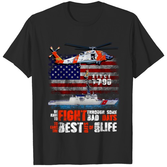 US Coast Guard Veteran T shirt Vintage Veteran Fla T-shirt