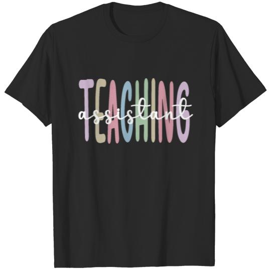 Discover Teaching Assistant Teacher Educational Assistant T-shirt
