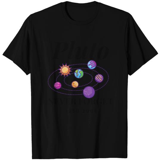 Pluto Never Forget 1930 2006 T-shirt