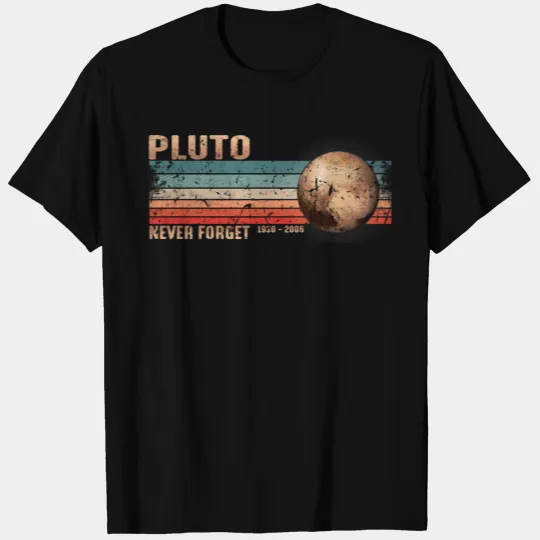 Pluto Never Forget 1930 - 2006 Shirt - Vintage T-shirt