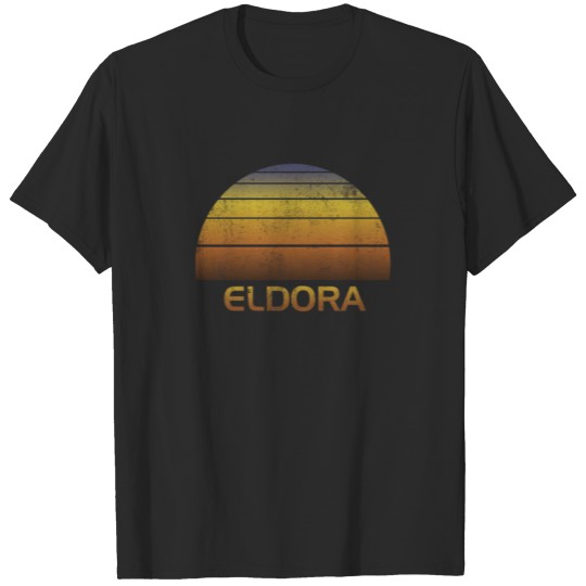 Discover Vintage Sunset Eldora Colorado Family Vacation T-shirt