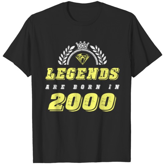 Discover 2000 legends born in T-shirt